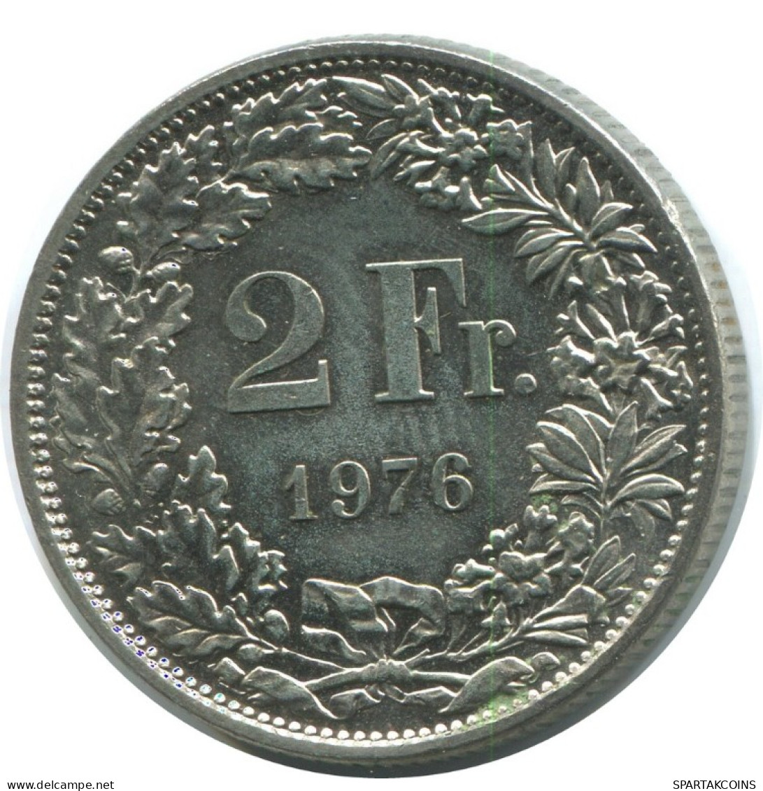 2 FRANC 1976 SWITZERLAND Coin HELVETIA #AD992.2.U.A - Sonstige & Ohne Zuordnung
