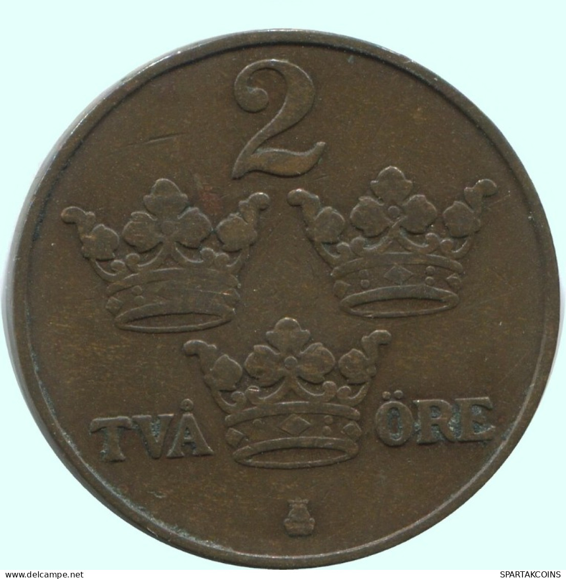 2 ORE 1912 SUECIA SWEDEN Moneda #AC826.2.E.A - Sweden