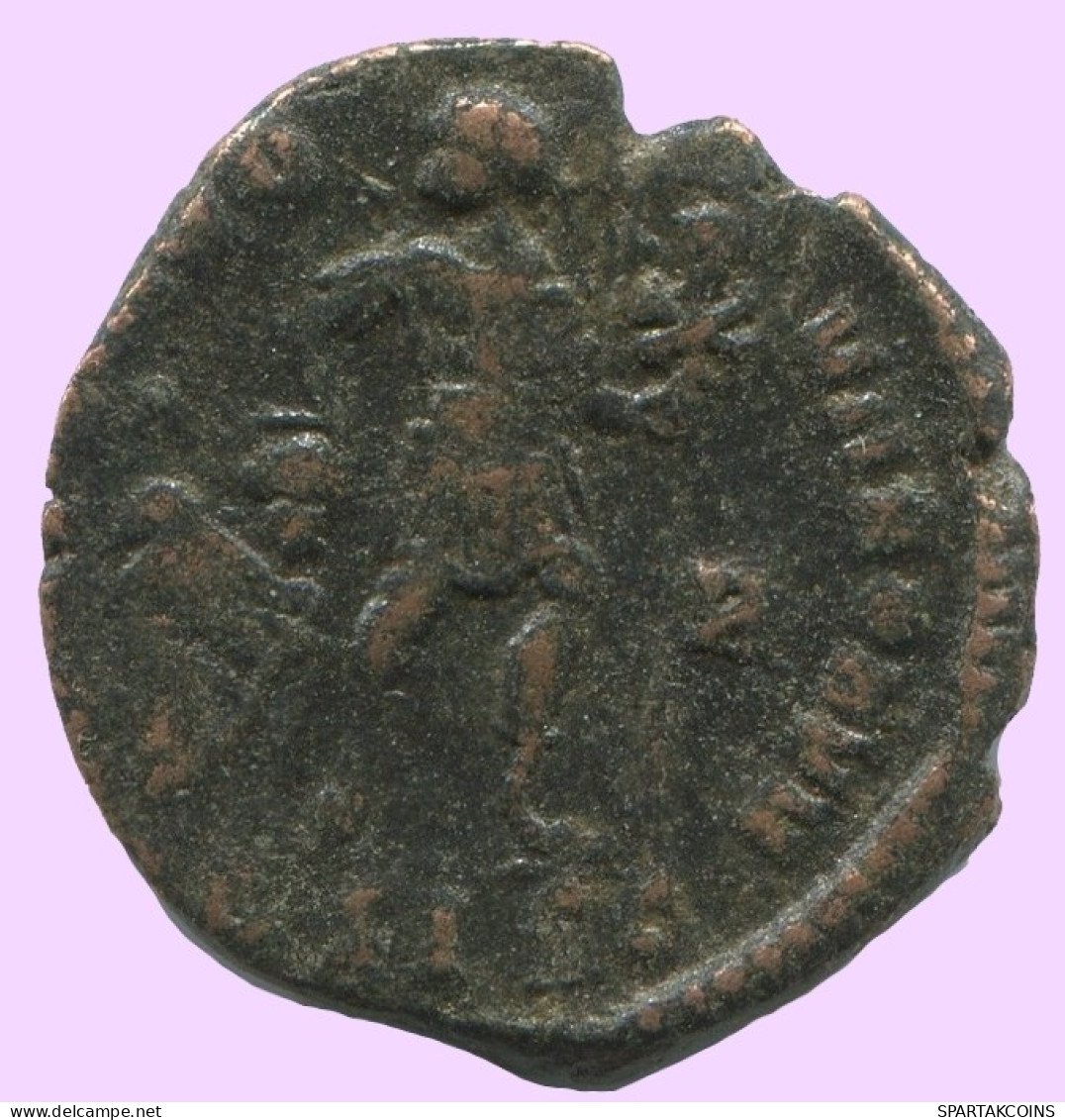 LATE ROMAN EMPIRE Follis Antique Authentique Roman Pièce 2.3g/17mm #ANT1983.7.F.A - El Bajo Imperio Romano (363 / 476)