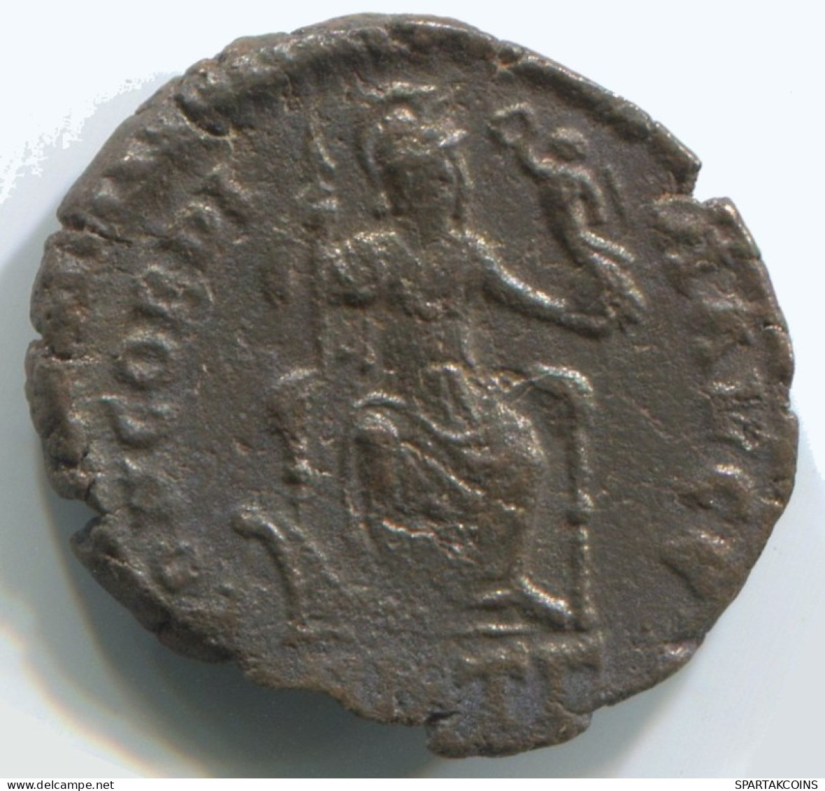 Authentische Antike Spätrömische Münze RÖMISCHE Münze 1.9g/17mm #ANT2301.14.D.A - La Fin De L'Empire (363-476)