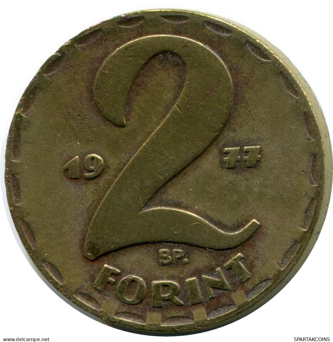 2 FORINT 1977 SIEBENBÜRGEN HUNGARY Münze #AY641.D.A - Ungarn