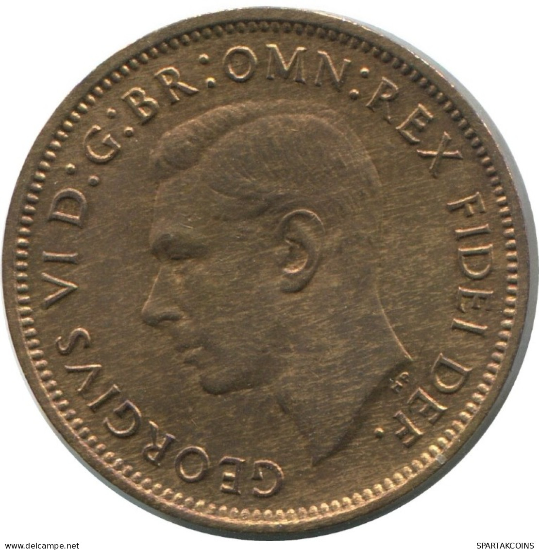 FARTHING 1950 UK GREAT BRITAIN Coin #AG760.1.U.A - B. 1 Farthing
