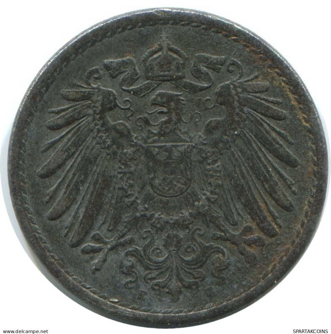 5 PFENNIG 1917 E GERMANY Coin #AE296.U.A - Sonstige & Ohne Zuordnung