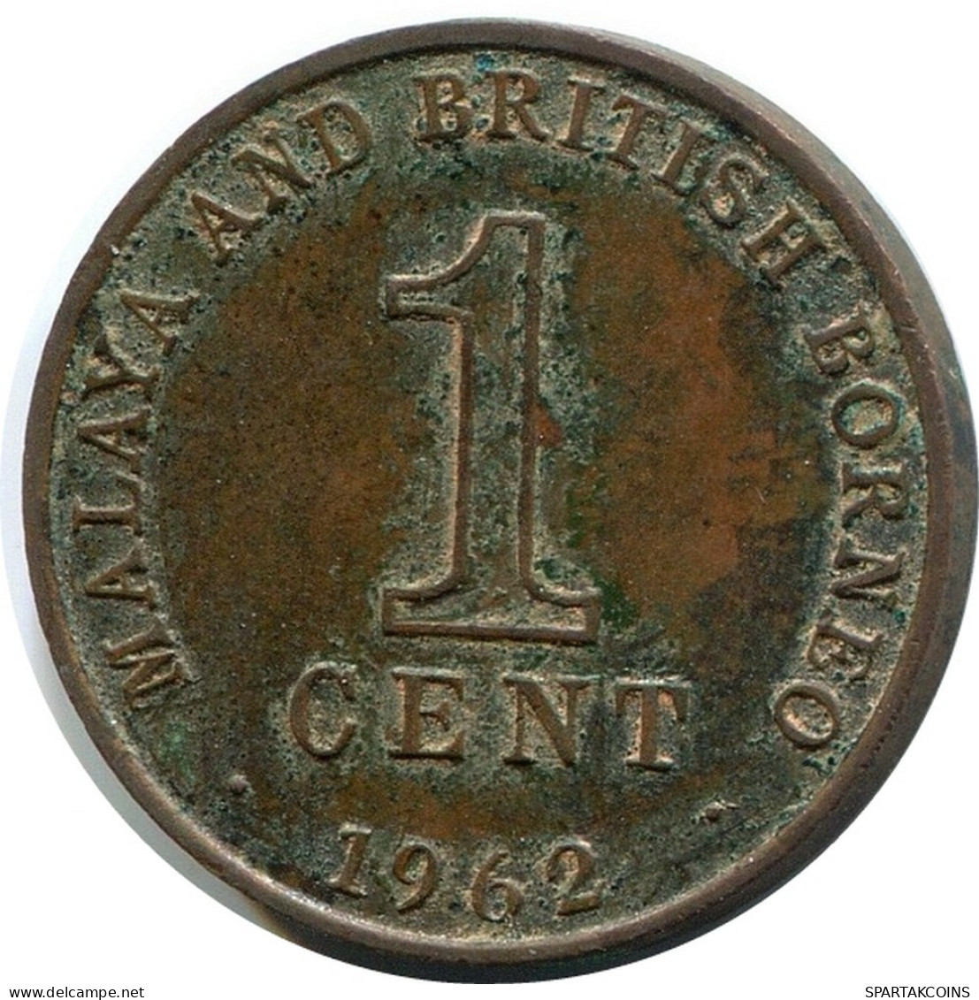 1 CENT 1962 MALAISIE MALAYA AND BRITISH BORNEO Pièce #BA192.F.A - Other - Asia