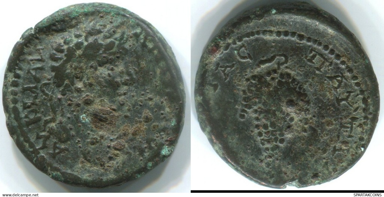 ROMAN PROVINCIAL Auténtico Original Antiguo Moneda 4.6g/18mm #ANT1341.31.E.A - Röm. Provinz