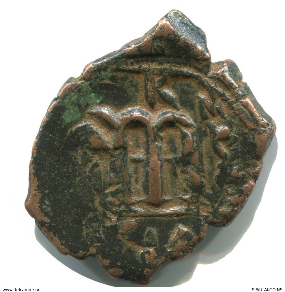 ARAB PSEUDO AUTHENTIC ORIGINAL ANCIENT BYZANTINE Coin 5.1g/27mm #AB326.9.U.A - Byzantinische Münzen