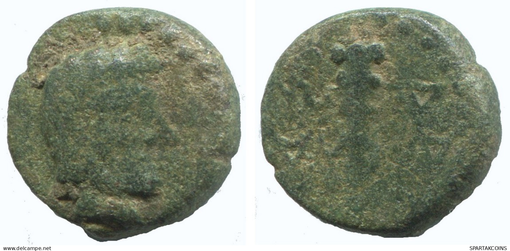 Authentic Original Ancient GREEK Coin 2.6g/14mm #NNN1465.9.U.A - Grecques