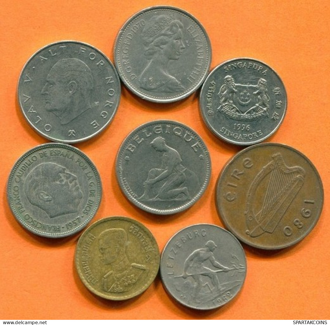 Collection MUNDO Moneda Lote Mixto Diferentes PAÍSES Y REGIONES #L10347.1.E.A - Altri & Non Classificati