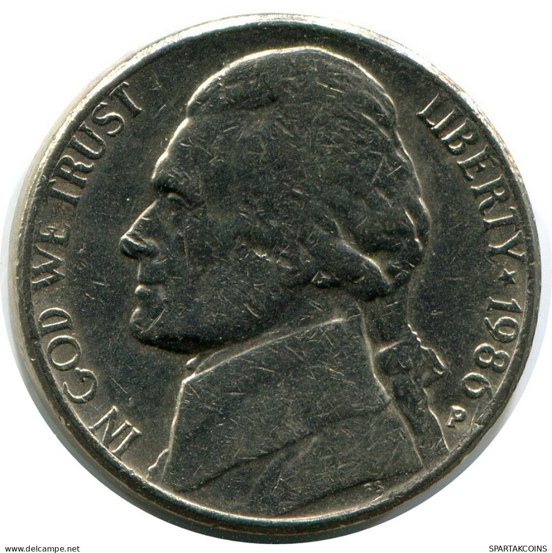 5 CENTS 1986 USA Münze #AZ266.D.A - 2, 3 & 20 Cents