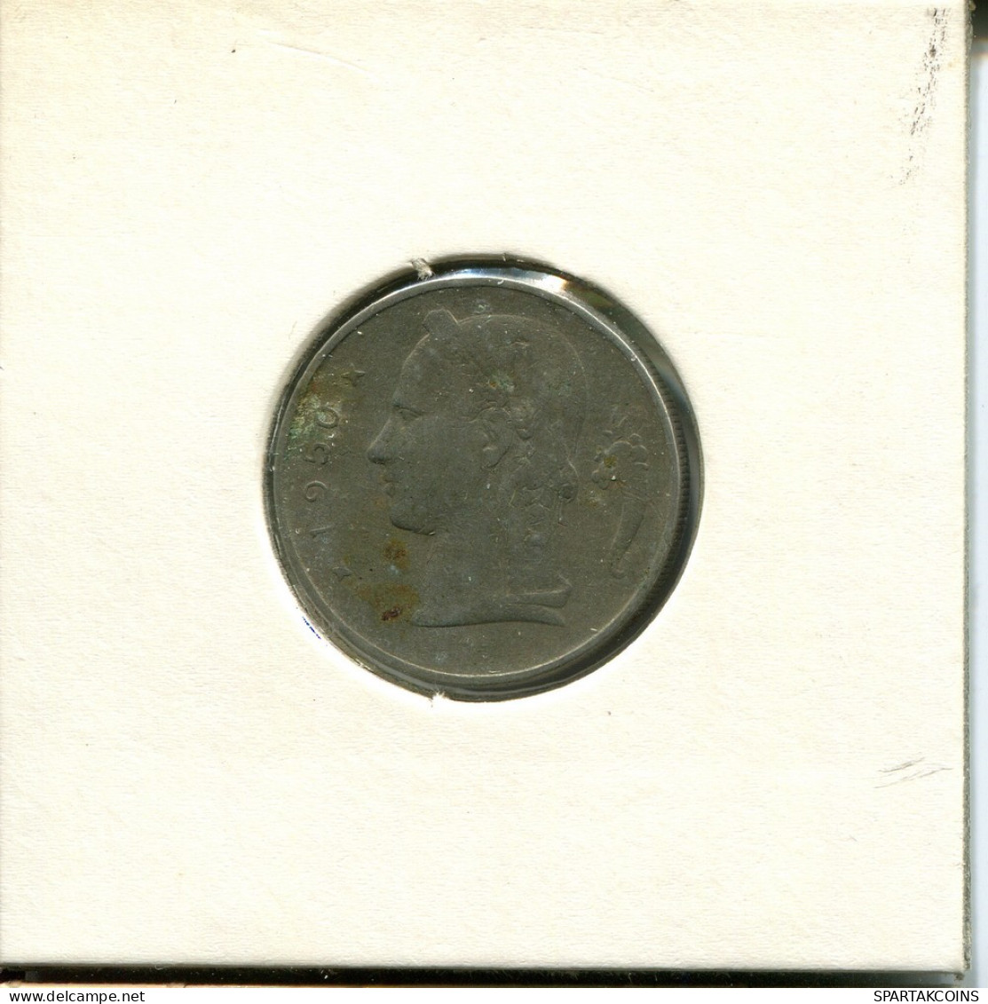 1 FRANC 1950 BÉLGICA BELGIUM Moneda #AT995.E.A - 1 Franc