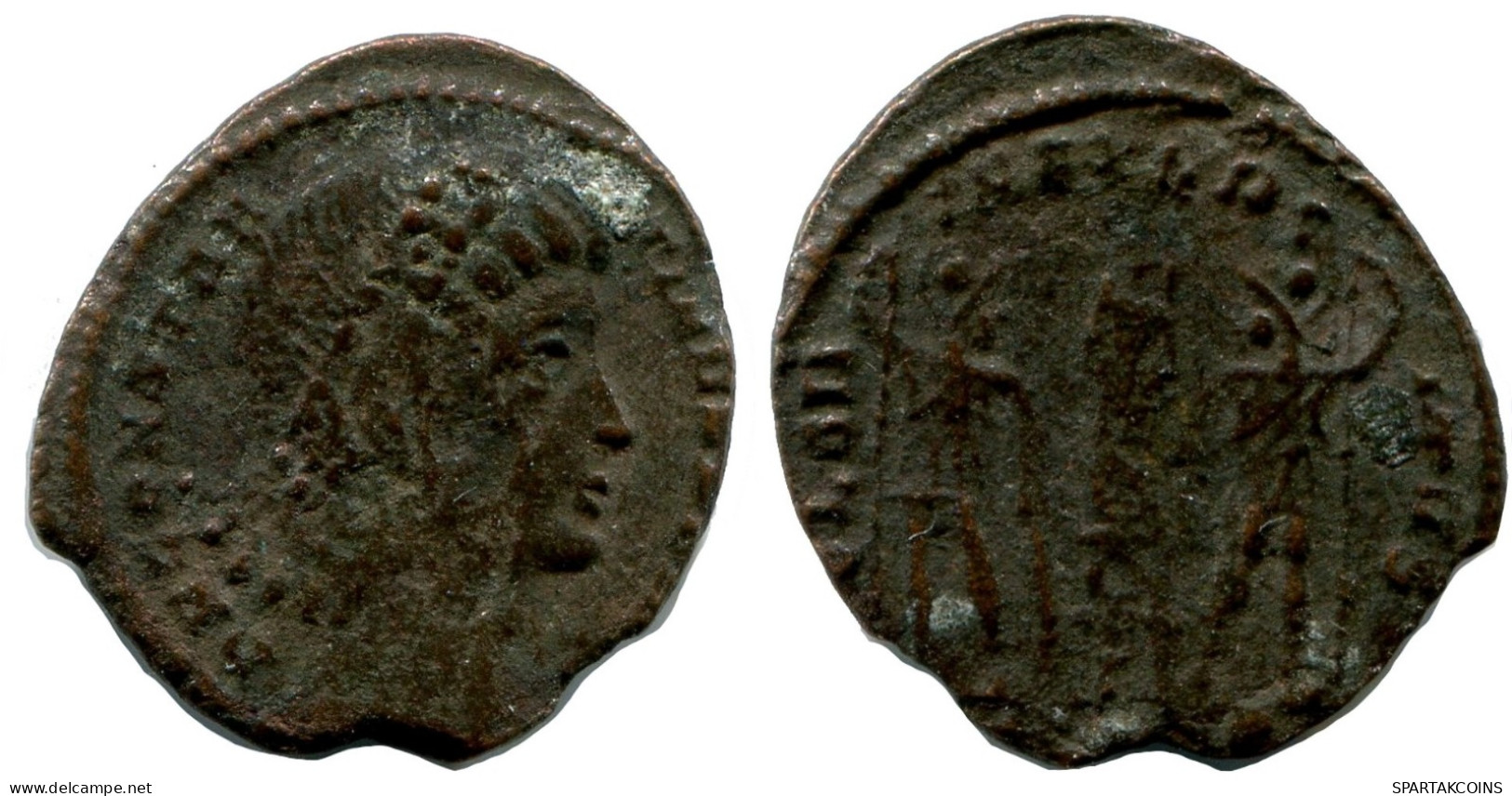 CONSTANTIUS II MINT UNCERTAIN FROM THE ROYAL ONTARIO MUSEUM #ANC10080.14.D.A - El Impero Christiano (307 / 363)