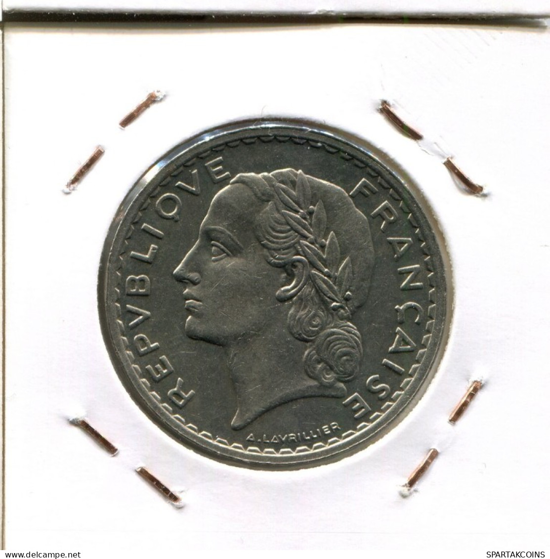5 FRANCS 1935 FRANCE French Coin #AM620.U.A - 5 Francs