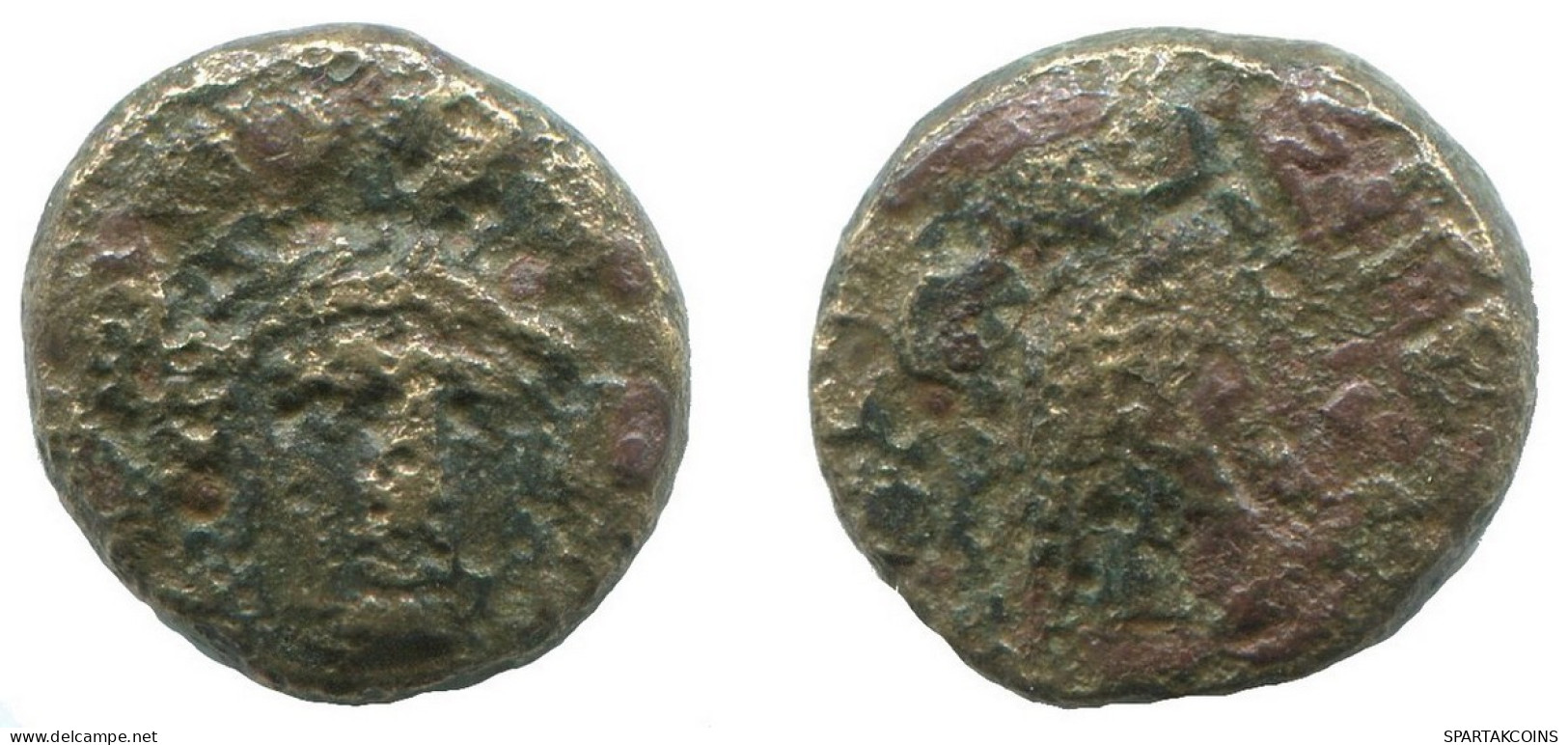 Authentic Original Ancient GREEK Coin 2g/12mm #NNN1188.9.U.A - Grecques