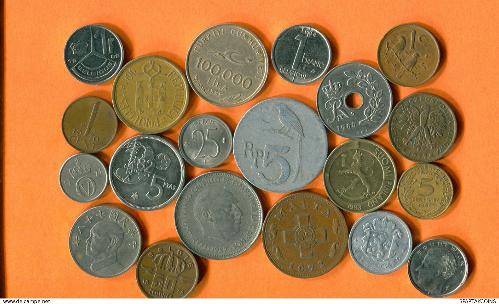 Collection MUNDO Moneda Lote Mixto Diferentes PAÍSES Y REGIONES #L10095.2.E.A - Otros & Sin Clasificación