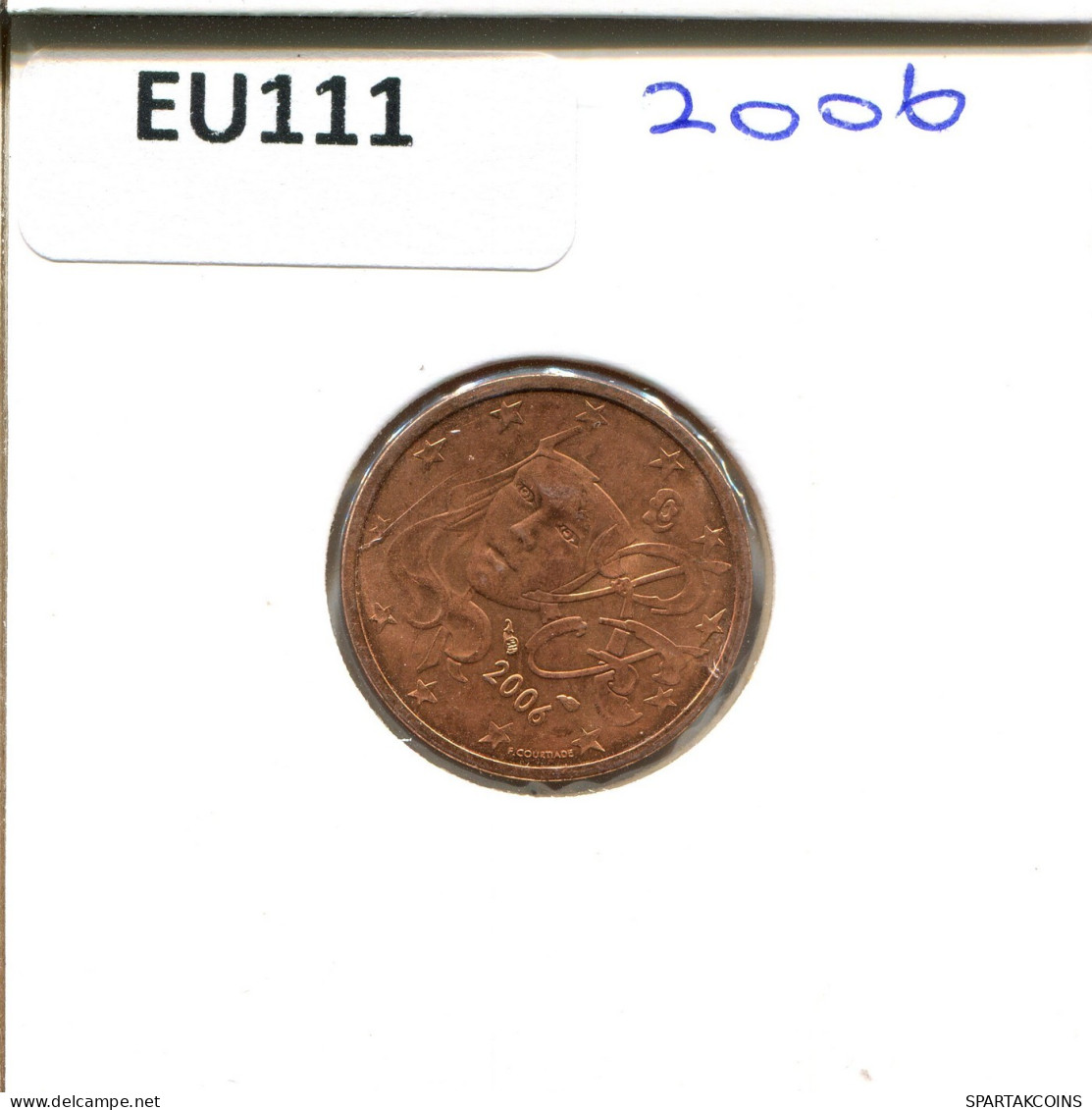 2 EURO CENTS 2006 FRANCIA FRANCE Moneda #EU111.E.A - Frankreich