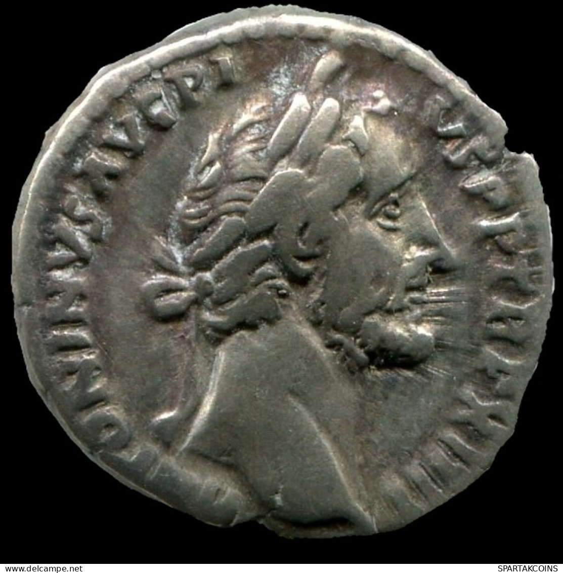 ANTONINUS PIUS AR DENARIUS AD 148-149 COS IIII - GENIUS STANDING #ANC12337.78.D.A - La Dinastia Antonina (96 / 192)