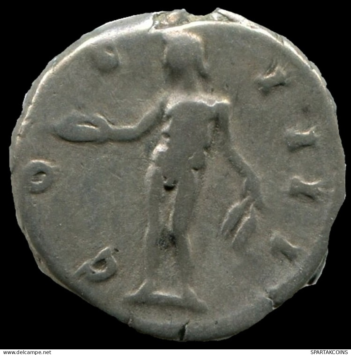 ANTONINUS PIUS AR DENARIUS AD 148-149 COS IIII - GENIUS STANDING #ANC12337.78.D.A - The Anthonines (96 AD Tot 192 AD)