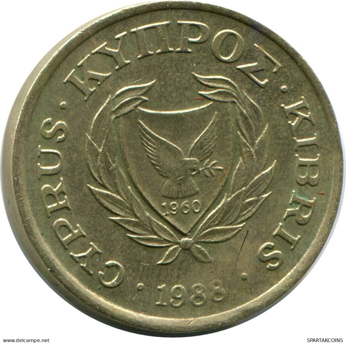 2 CENTS 1998 CHIPRE CYPRUS Moneda #AP321.E.A - Cyprus