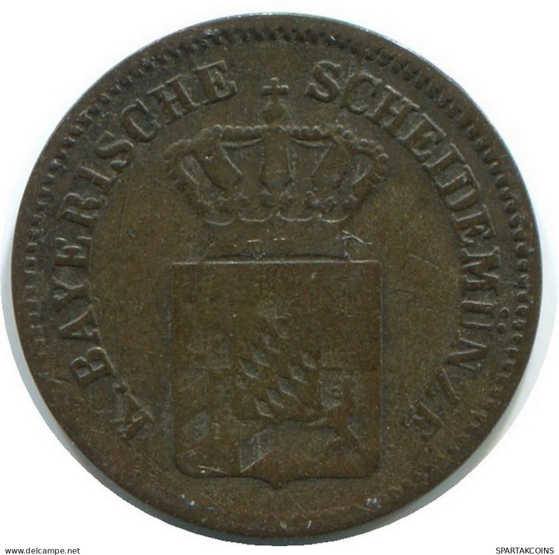 WÜRTTEMBERG 1 Kreuzer 1862 German States #DE10546.12.U.A - Otros & Sin Clasificación