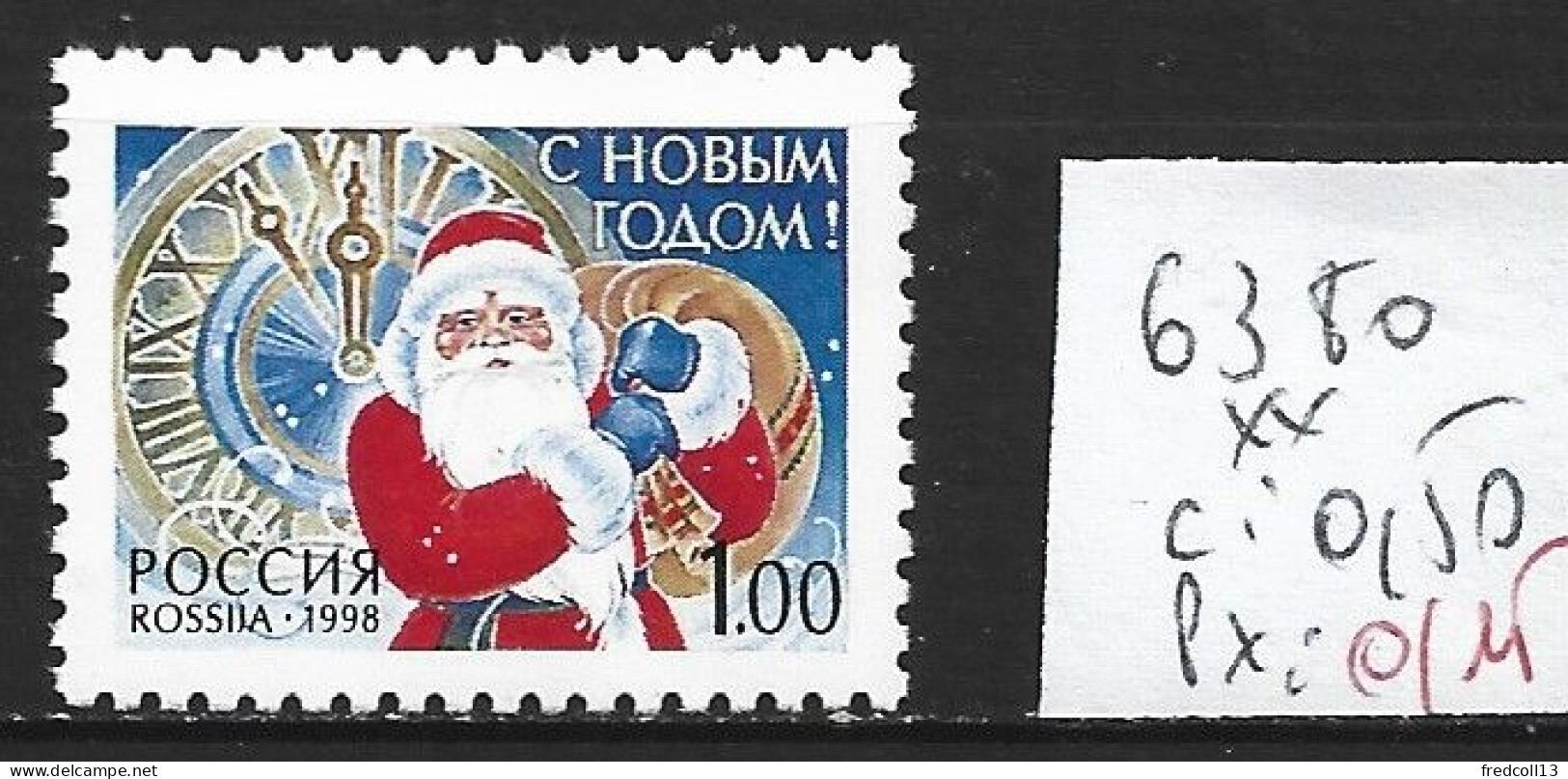 RUSSIE 6380 ** Côte 0.50 € - Nuovi