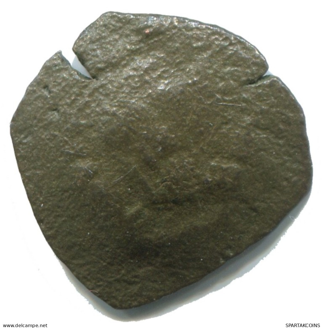 Auténtico Original Antiguo BYZANTINE IMPERIO Trachy Moneda 1.4g/18mm #AG695.4.E.A - Byzantinische Münzen
