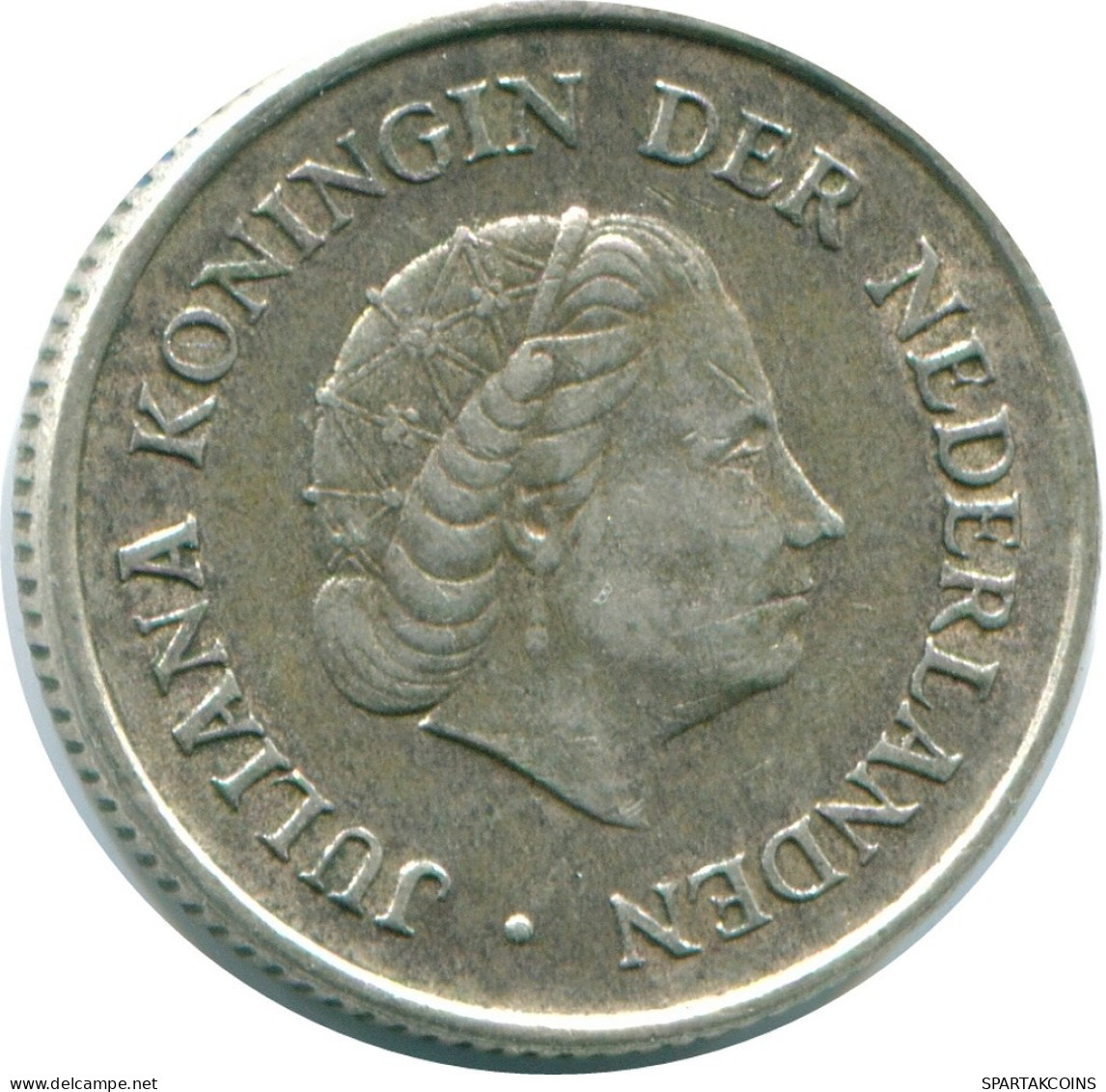 1/4 GULDEN 1970 NETHERLANDS ANTILLES SILVER Colonial Coin #NL11724.4.U.A - Niederländische Antillen