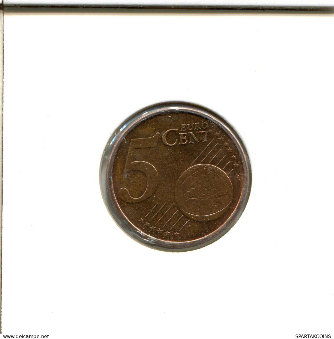 5 EURO CENTS 2008 SPAIN Coin #EU571.U.A - Spanien