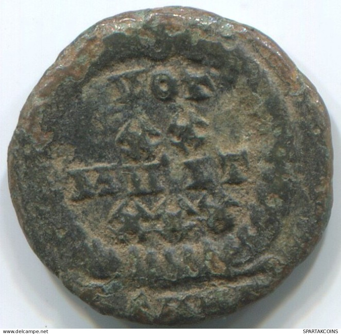 LATE ROMAN IMPERIO Follis Antiguo Auténtico Roman Moneda 1.2g/13mm #ANT2132.7.E.A - The End Of Empire (363 AD To 476 AD)