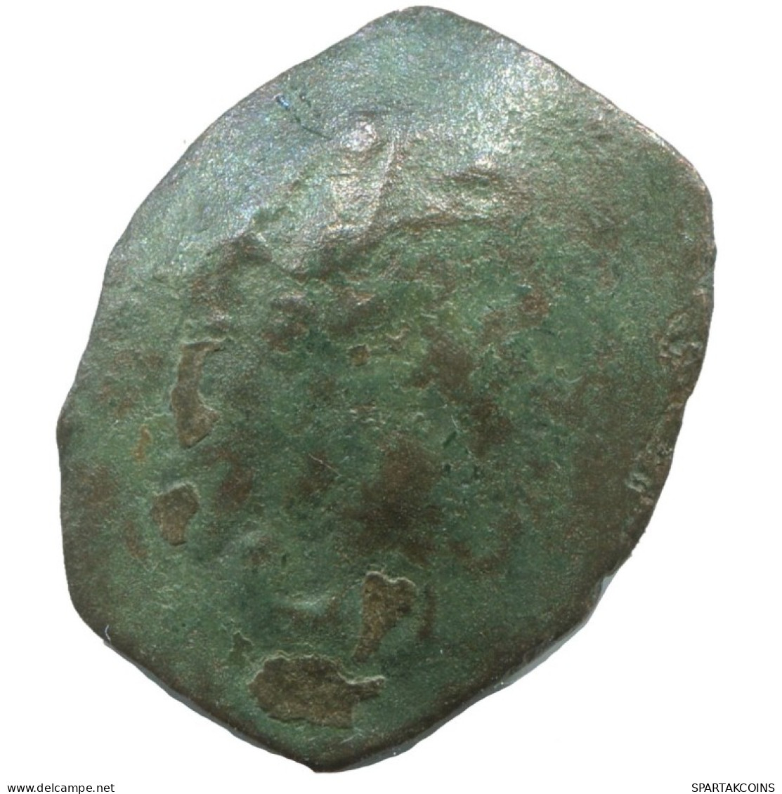 Auténtico Original Antiguo BYZANTINE IMPERIO Trachy Moneda 1.1g/20mm #AG715.4.E.A - Byzantinische Münzen
