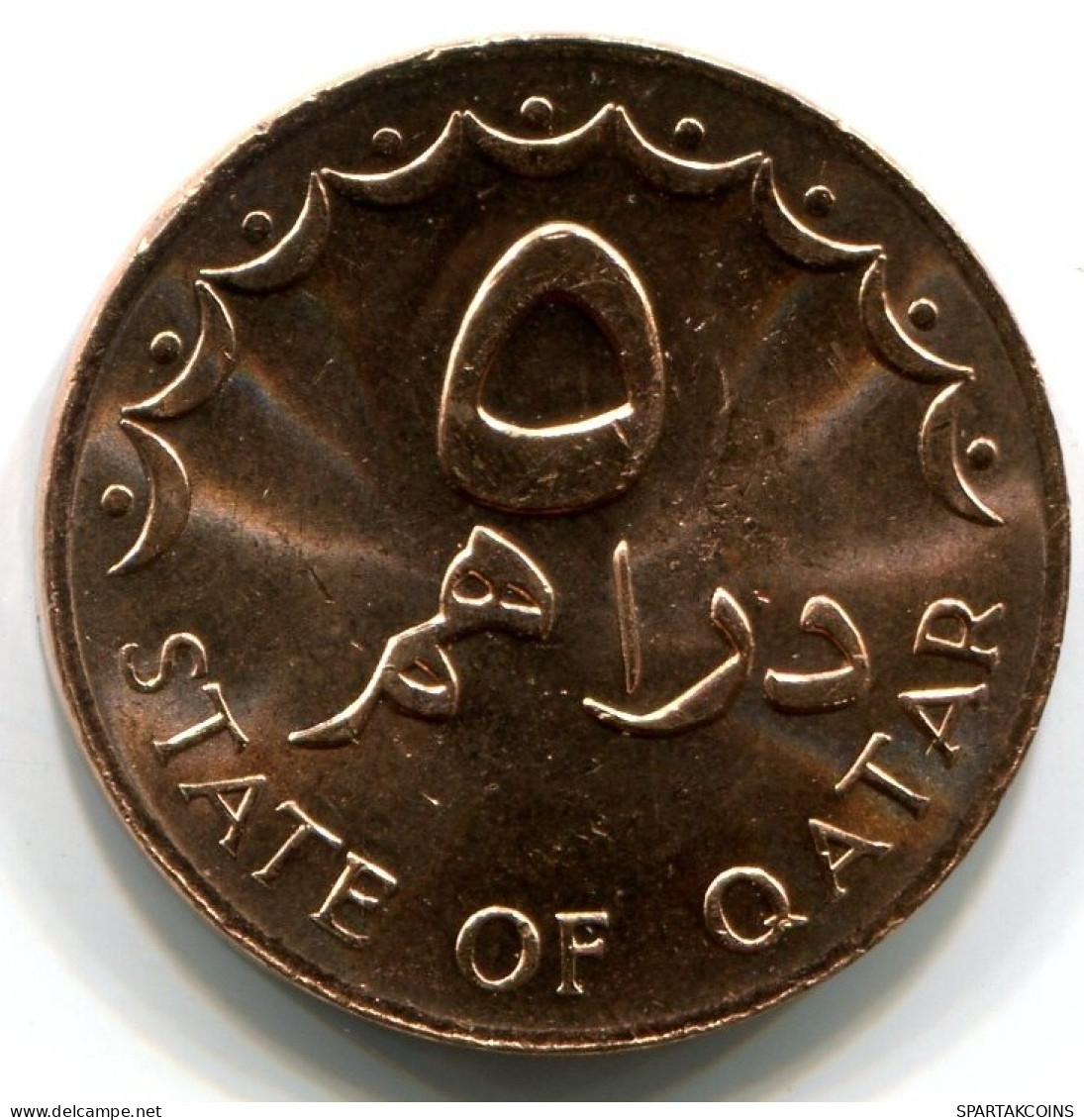 5 DIRHAMS 1978 QATAR UNC Islámico Moneda #W11227.E.A - Qatar