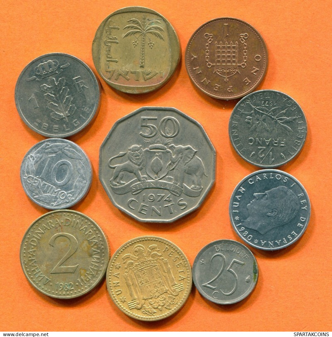 Collection MUNDO Moneda Lote Mixto Diferentes PAÍSES Y REGIONES #L10146.1.E.A - Sonstige & Ohne Zuordnung