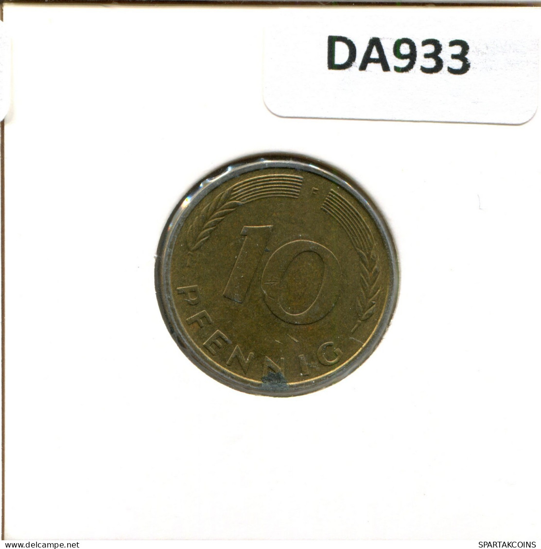 10 PFENNIG 1982 F BRD ALEMANIA Moneda GERMANY #DA933.E.A - 10 Pfennig