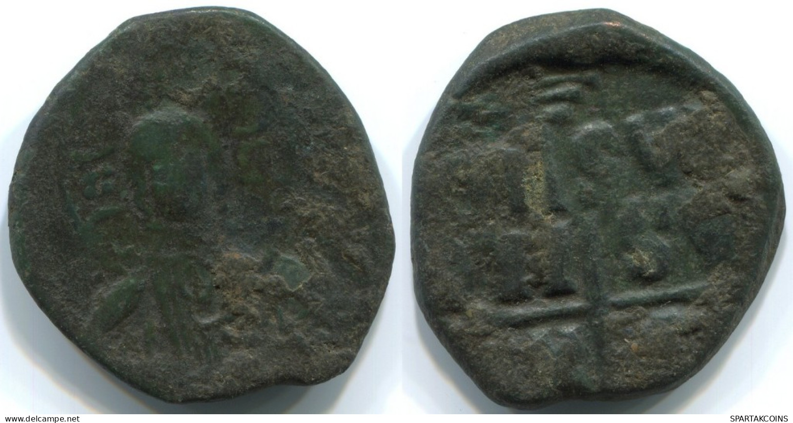 BYZANTINISCHE Münze  EMPIRE Antike Authentisch Münze 12.3g/30mm #ANT1372.27.D.A - Byzantinische Münzen