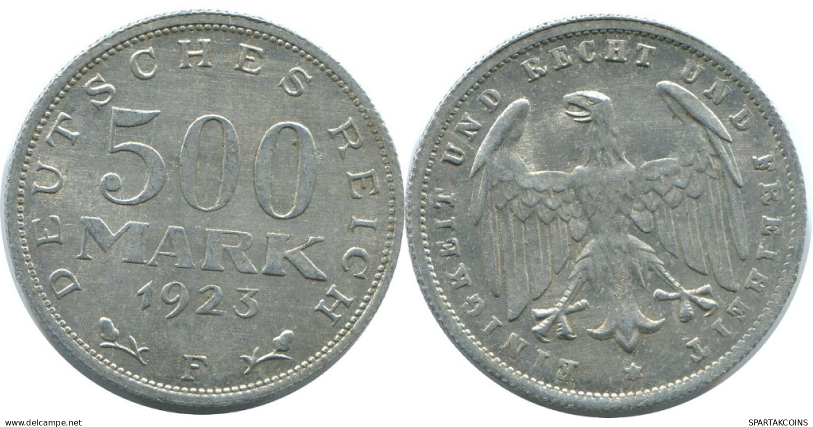 500 MARK 1923 F ALEMANIA Moneda GERMANY #AE436.E.A - 200 & 500 Mark
