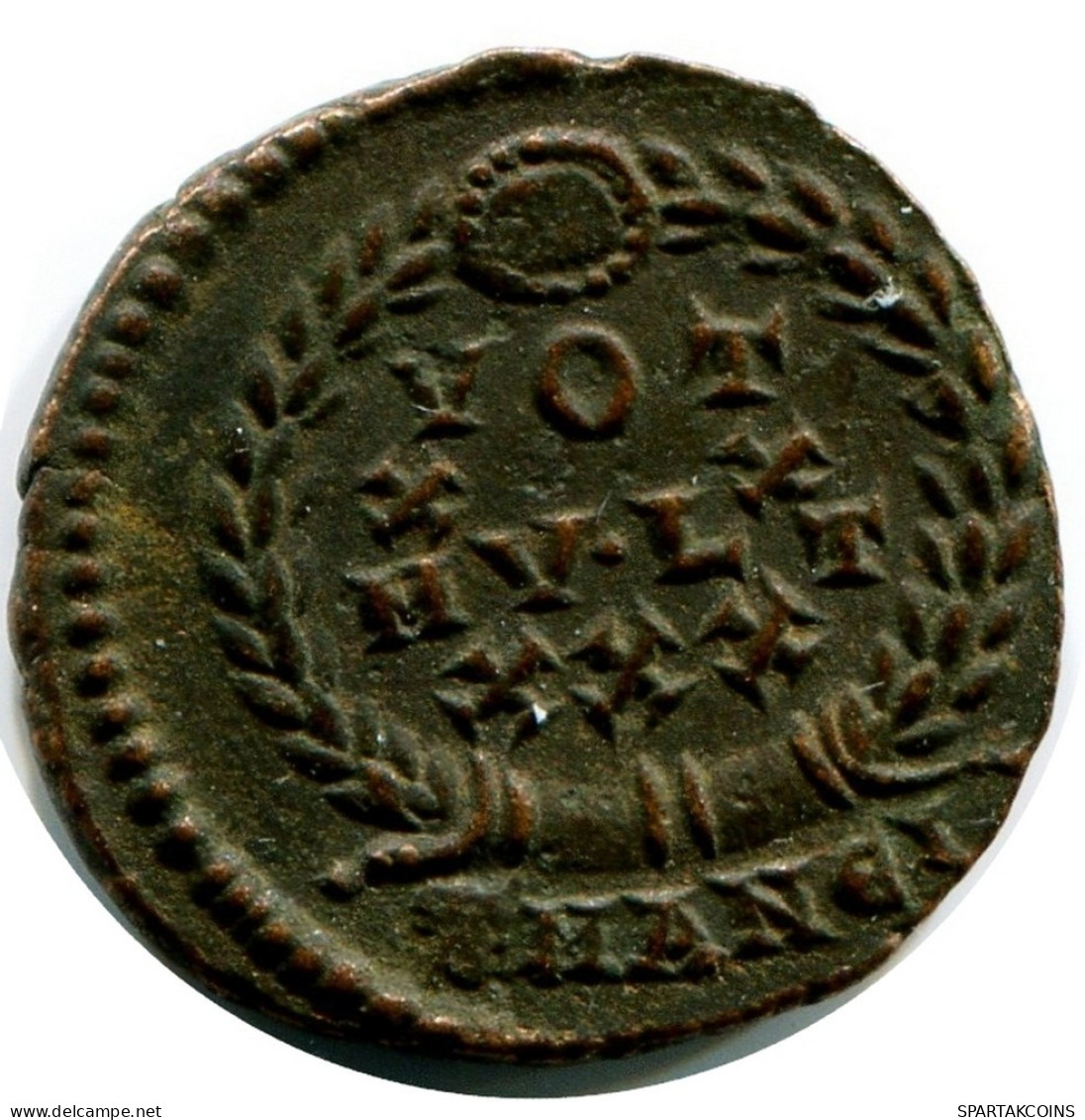 CONSTANTIUS II MINTED IN ANTIOCH FOUND IN IHNASYAH HOARD EGYPT #ANC11267.14.U.A - Der Christlischen Kaiser (307 / 363)