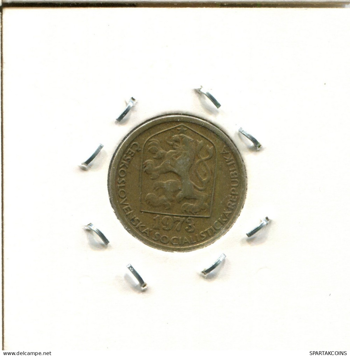 20 HALERU 1973 CHECOSLOVAQUIA CZECHOESLOVAQUIA SLOVAKIA Moneda #AS531.E.A - Cecoslovacchia