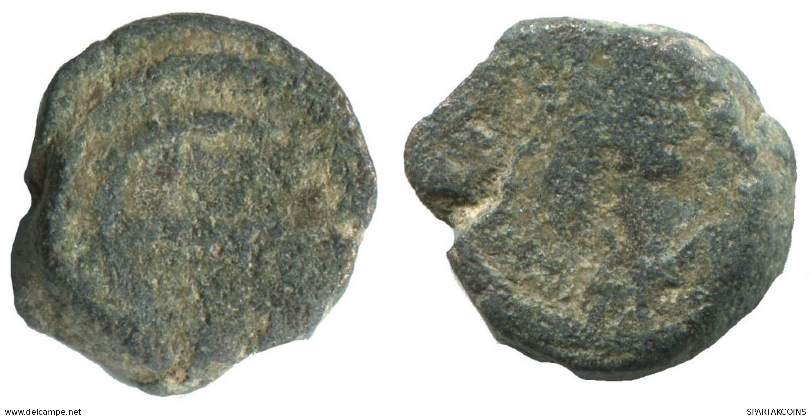 ANASTASIUS I PENTANUMMIUS Authentique Antique BYZANTIN Pièce 3g/15mm #AA555.19.F.A - Byzantinische Münzen