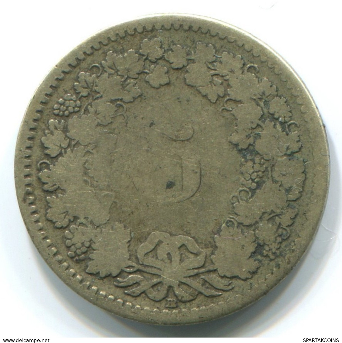 5 CENTIMES 1850 SWITZERLAND Coin #WW1132.U.A - Other & Unclassified