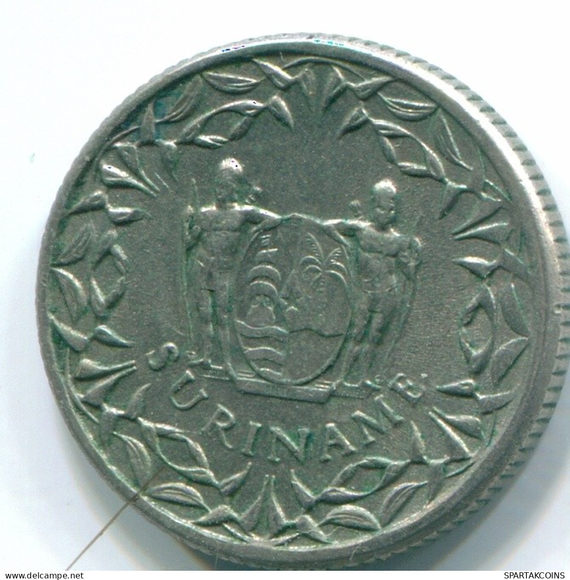 10 CENTS 1966 SURINAM NIEDERLANDE Nickel Koloniale Münze #S13260.D.A - Suriname 1975 - ...