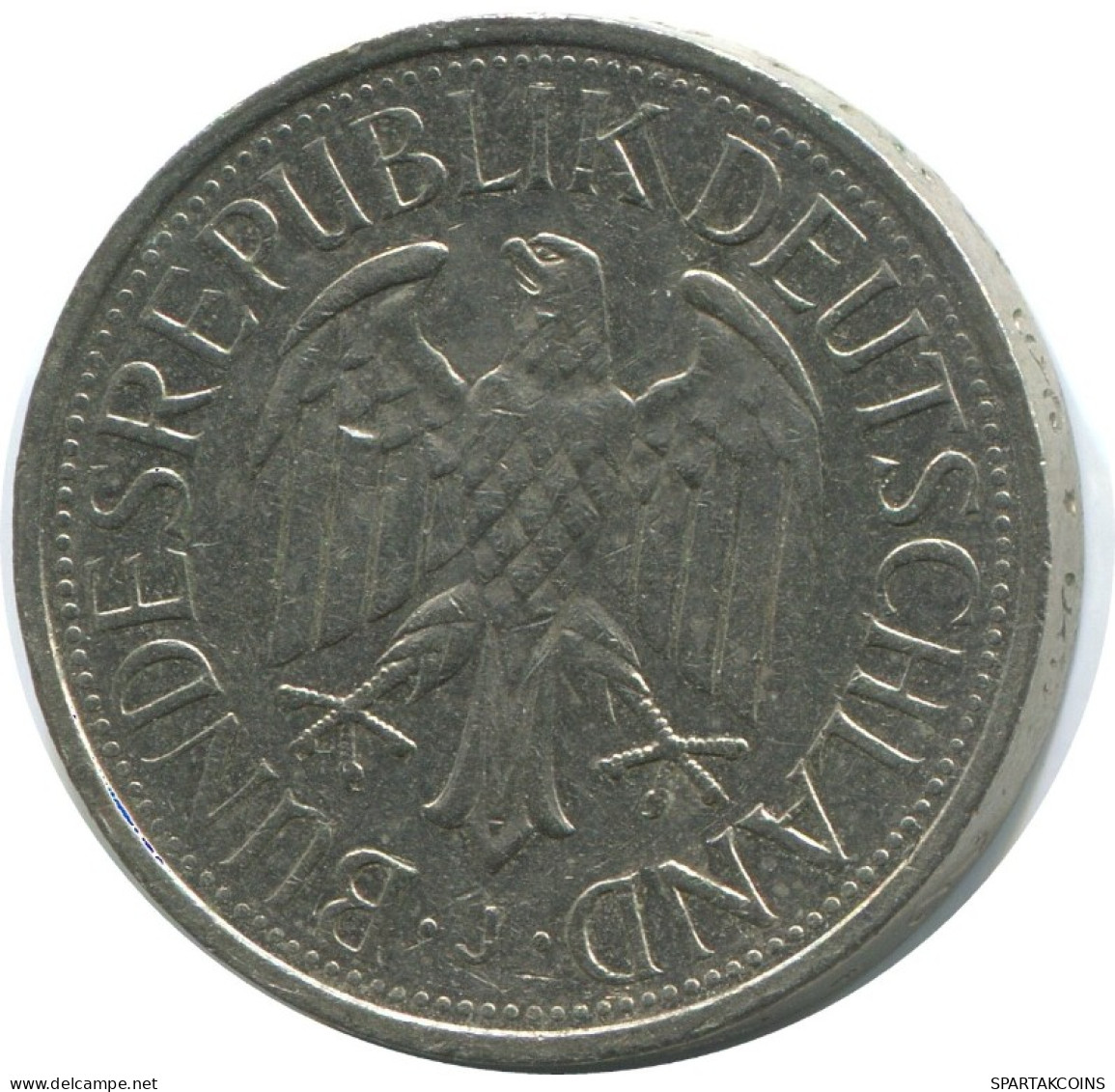 1 DM 1980 J WEST & UNIFIED GERMANY Coin #AG311.3.U.A - 1 Marco
