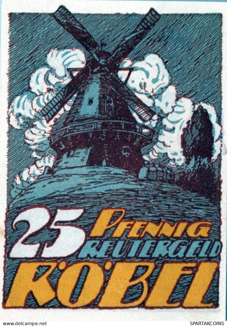 25 PFENNIG 1922 Stadt RoBEL Mecklenburg-Schwerin UNC DEUTSCHLAND Notgeld #PI933 - [11] Emissions Locales
