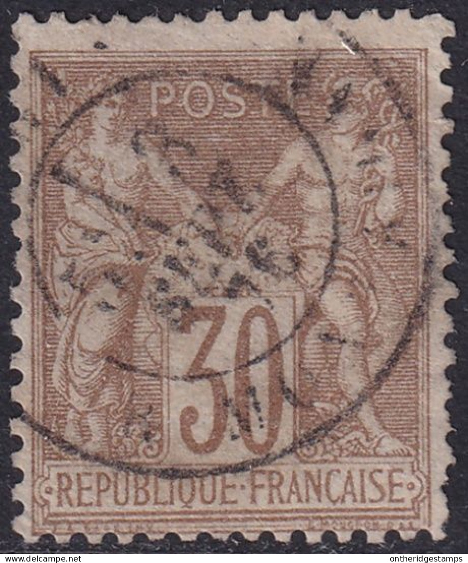 France 1876 Sc 73 Yt 69 Used - 1876-1878 Sage (Type I)