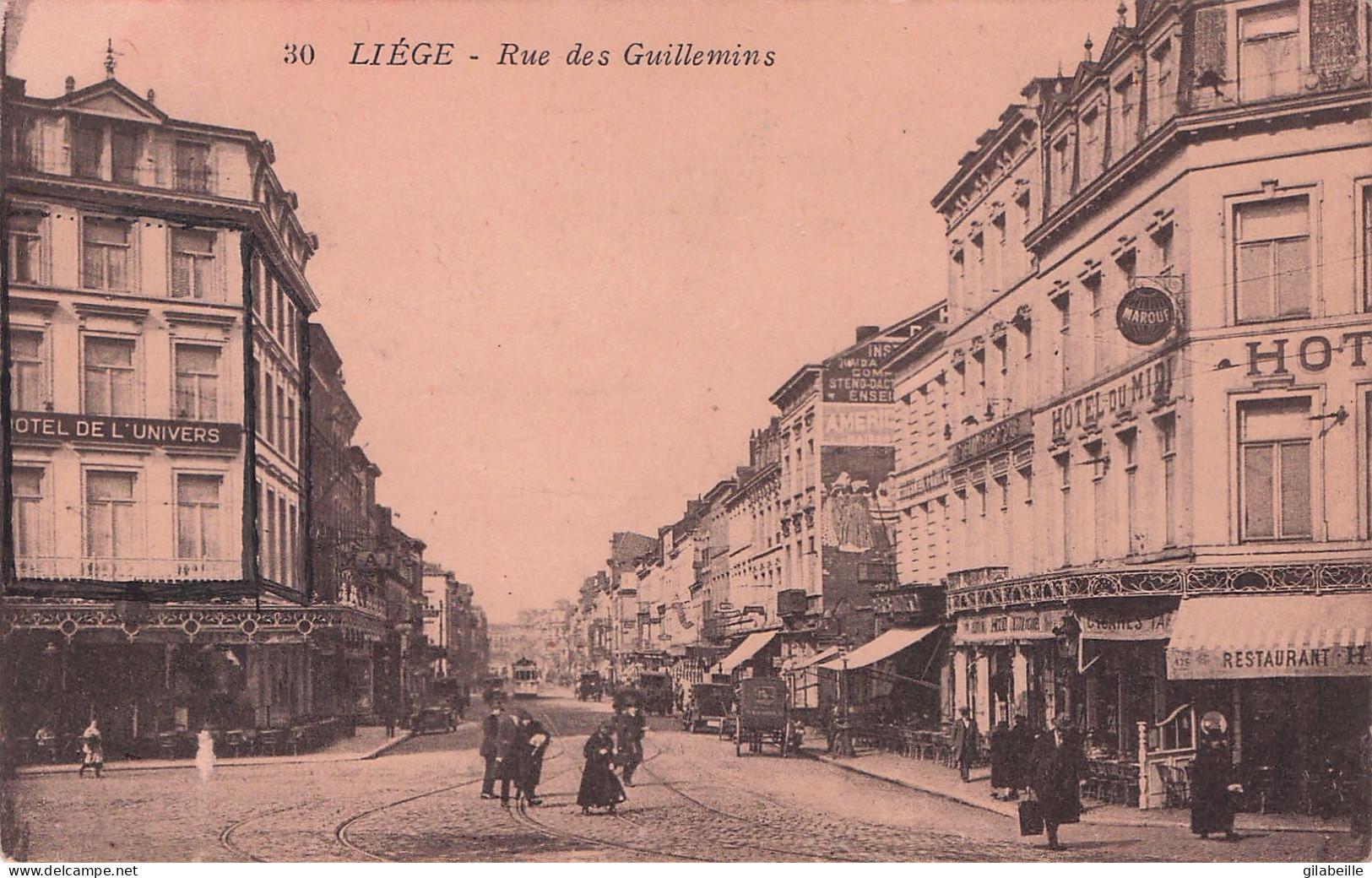 LIEGE - Rue Des Guillemins - Liege