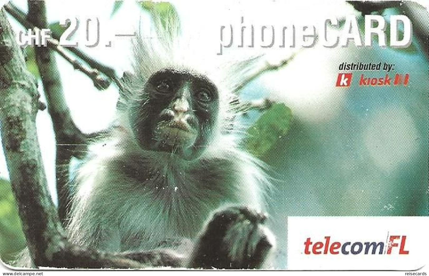 Liechtenstein: TelecomFL - Monkey 02/05 - Liechtenstein