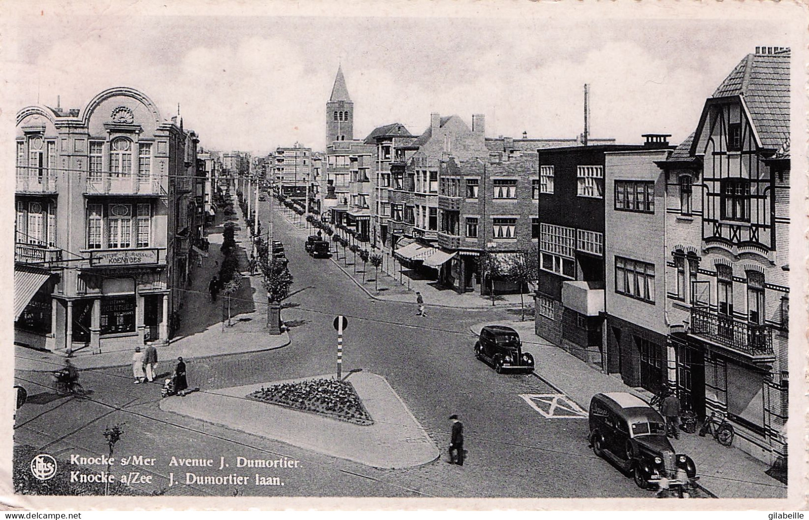 KNOKKE  -  KNOCKE  Sur MER - Avenue J.Dumortier - Knokke