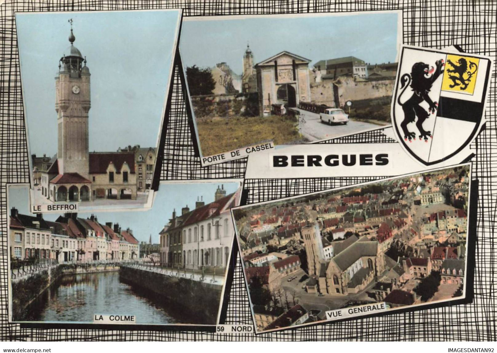 59 BERGUES AD#MK522 MULTI VUES - Bergues