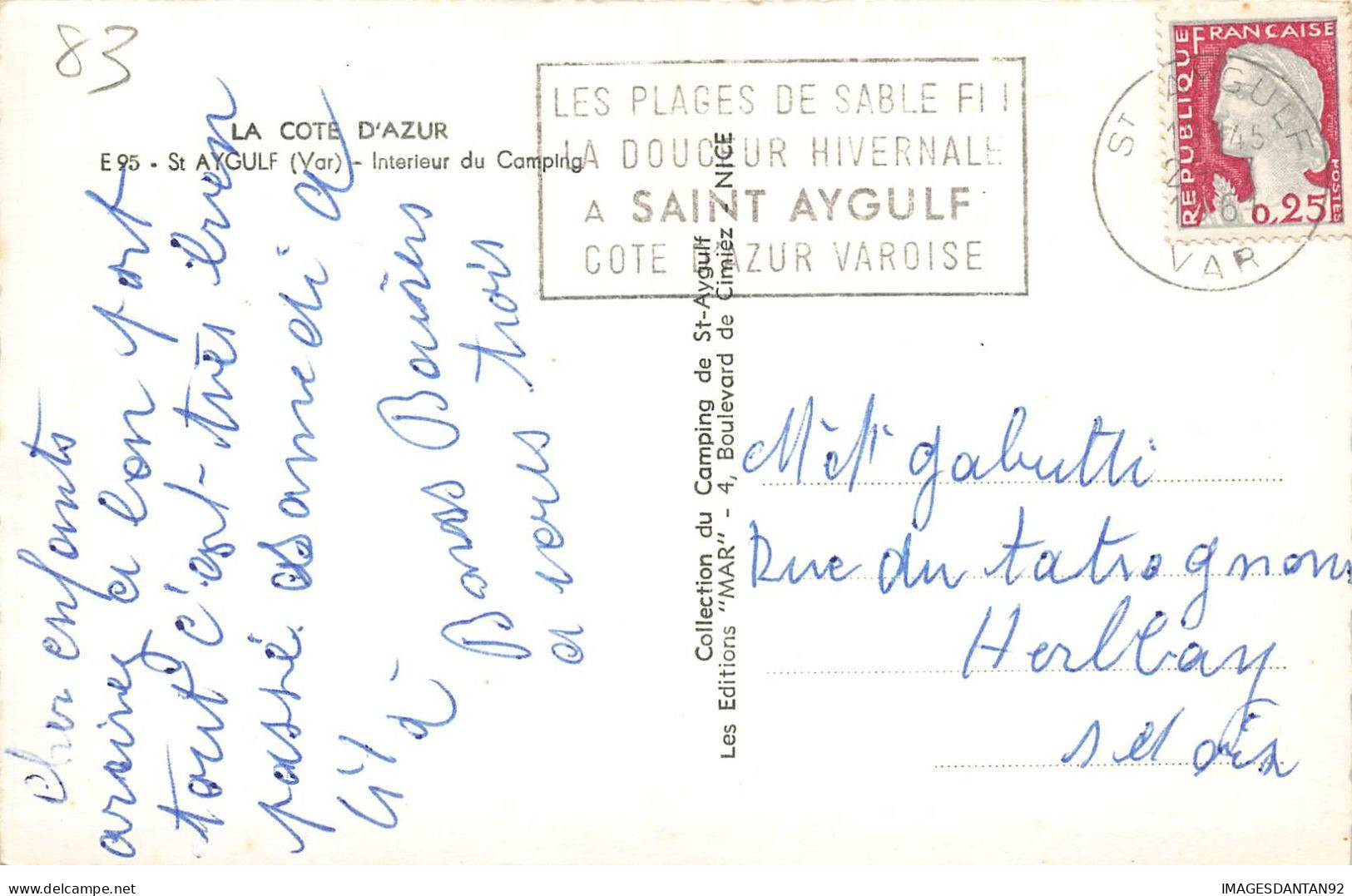 83 SAINT AYGULF AE#DC924 L INTERIEUR DU CAMPING - Saint-Aygulf