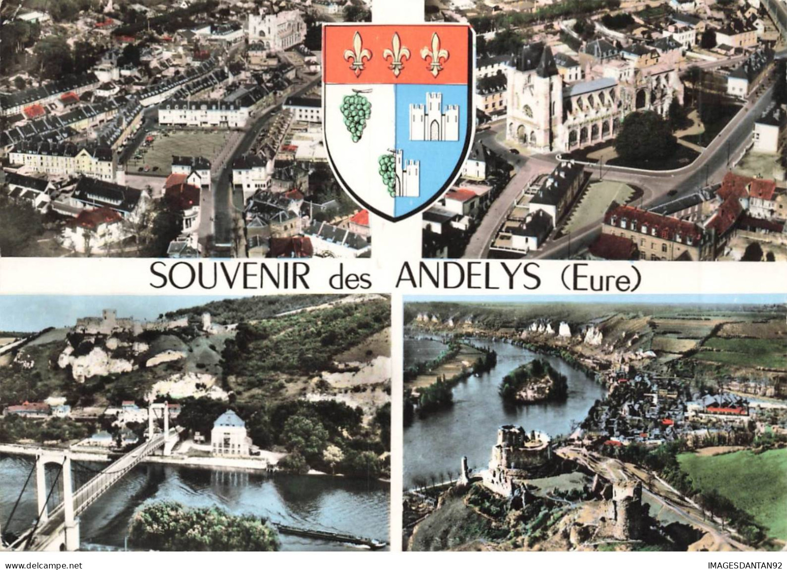 27 LES ANDELYS AD#MK442 SOUVENIR MULTI VUES - Les Andelys