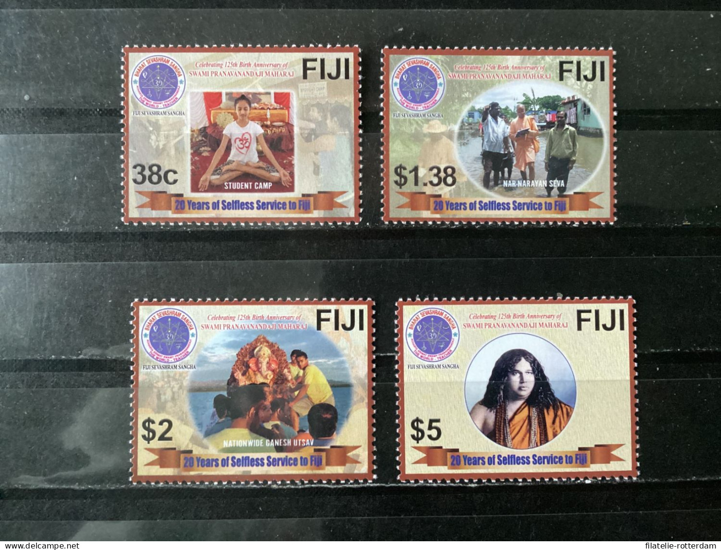 Fiji - Postfris / MNH - Complete Set Swami Pranavanandaji Maharaj 2021 - Fidji (1970-...)