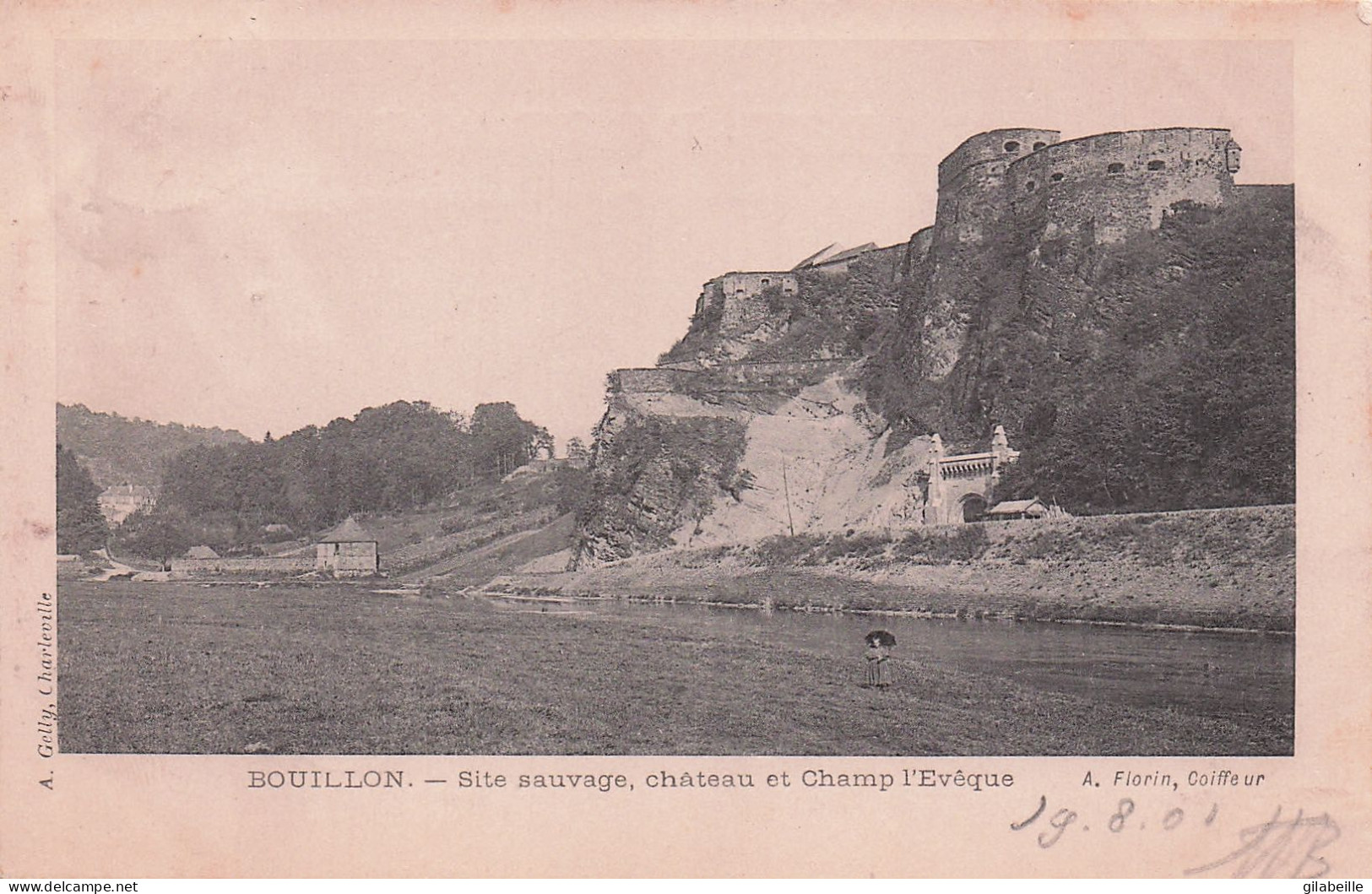BOUILLON - Site Sauvage - Chateau Et Champ De L'Eveque - Bouillon